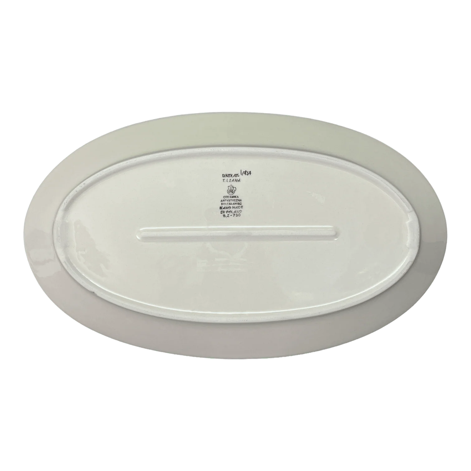 Platter, Oval, 17.5" in "Sunflower Field" by Ceramika Artystyczna | A200-U4737 - Image 5