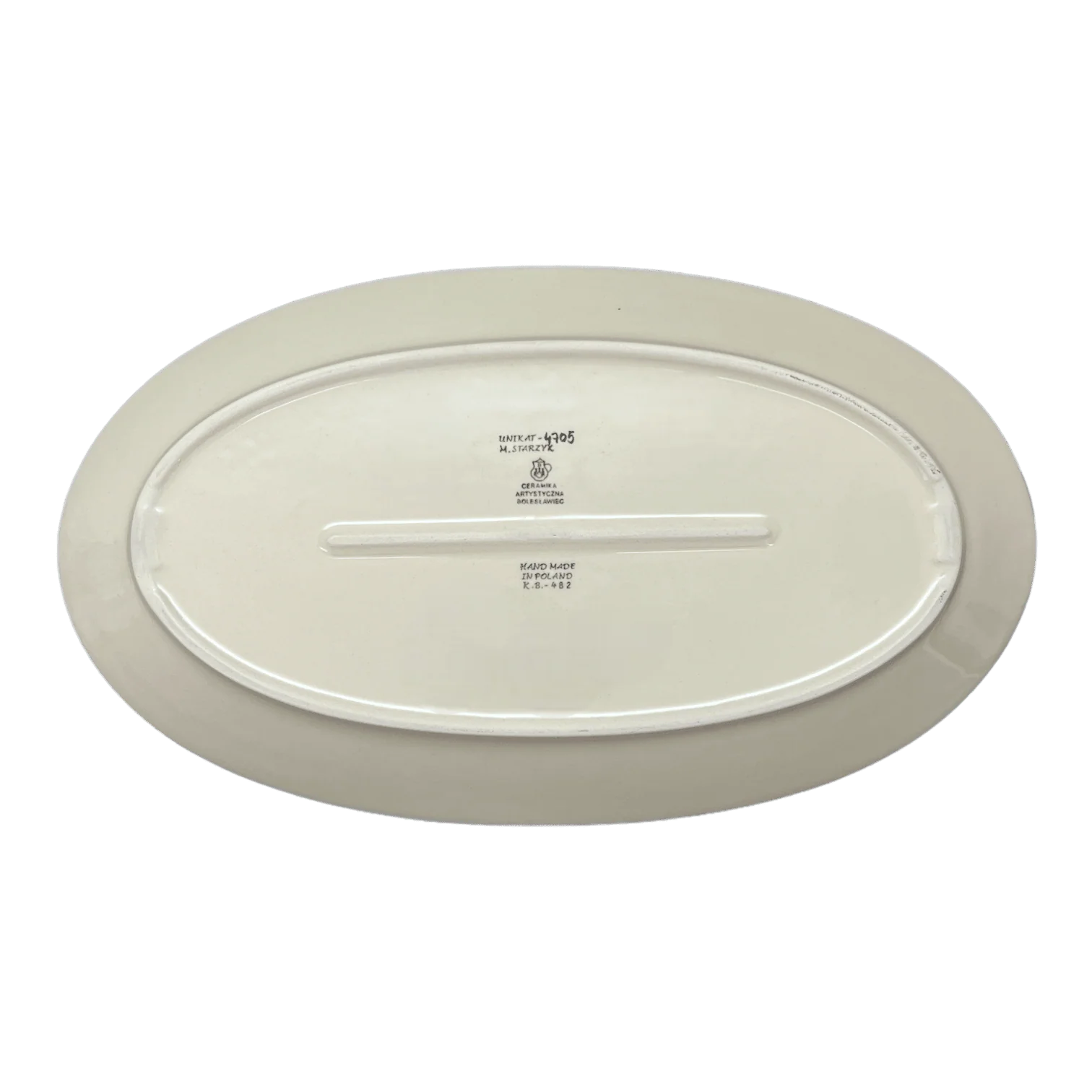 Platter, Oval, 17.5" in "Tropical Love" by Ceramika Artystyczna | A200-U4705 - Image 3