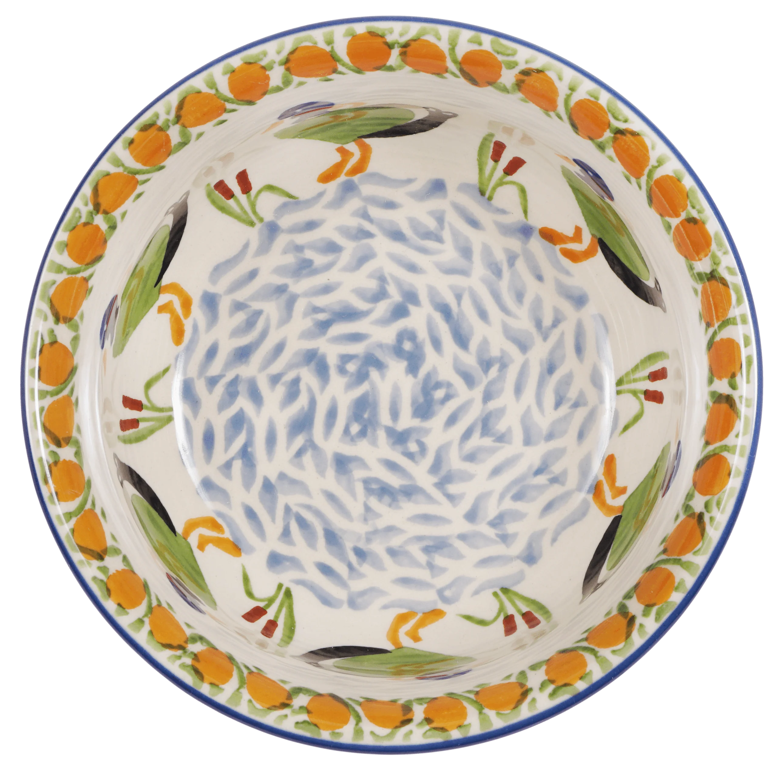 Bowl, Round, 5.5" in "Ducks in a Row" by Manufaktura | M083U-P323 - Image 4