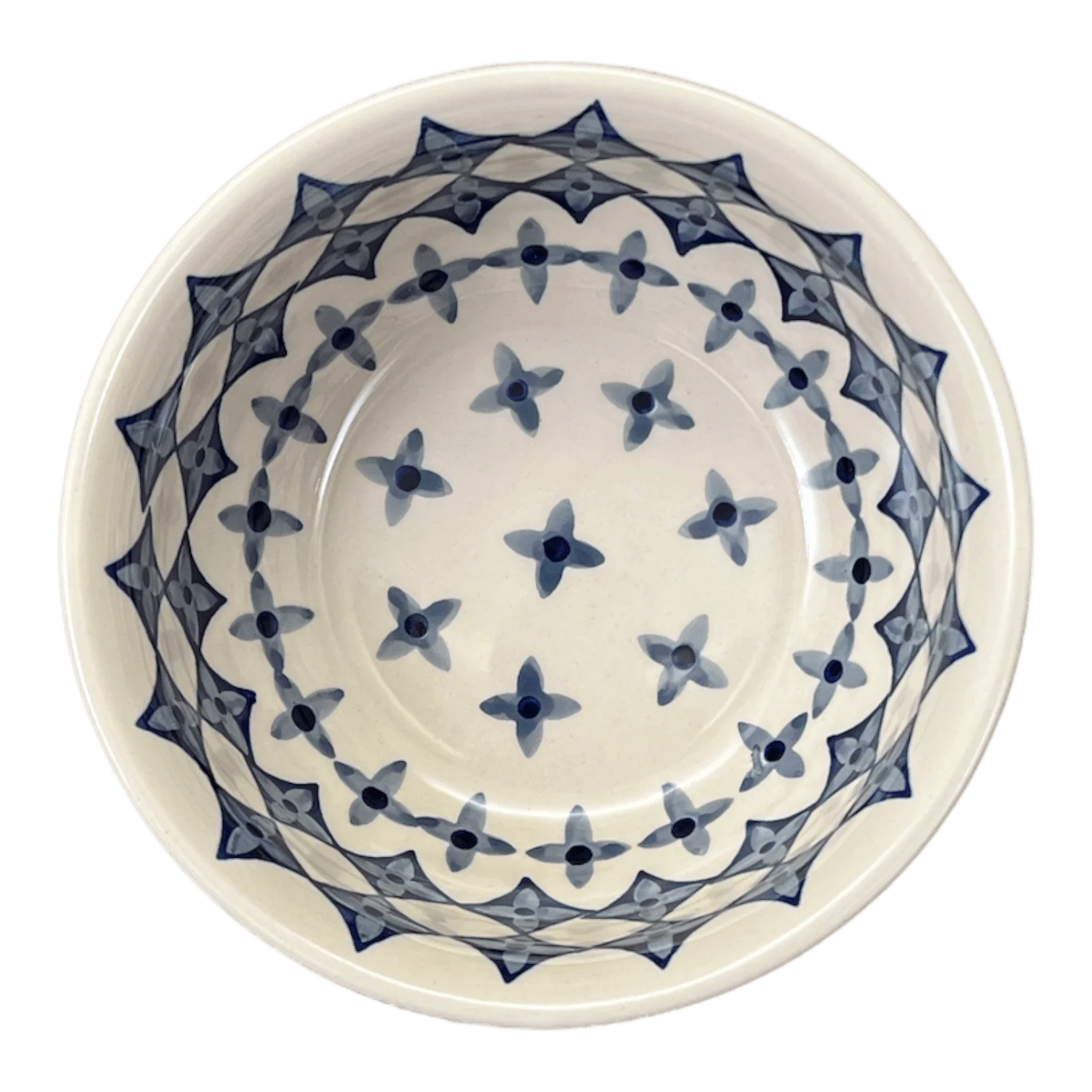 Bowl, Round, 6.5" in "Field of Diamonds" by Manufaktura | M084T-ZP04 - Image 3