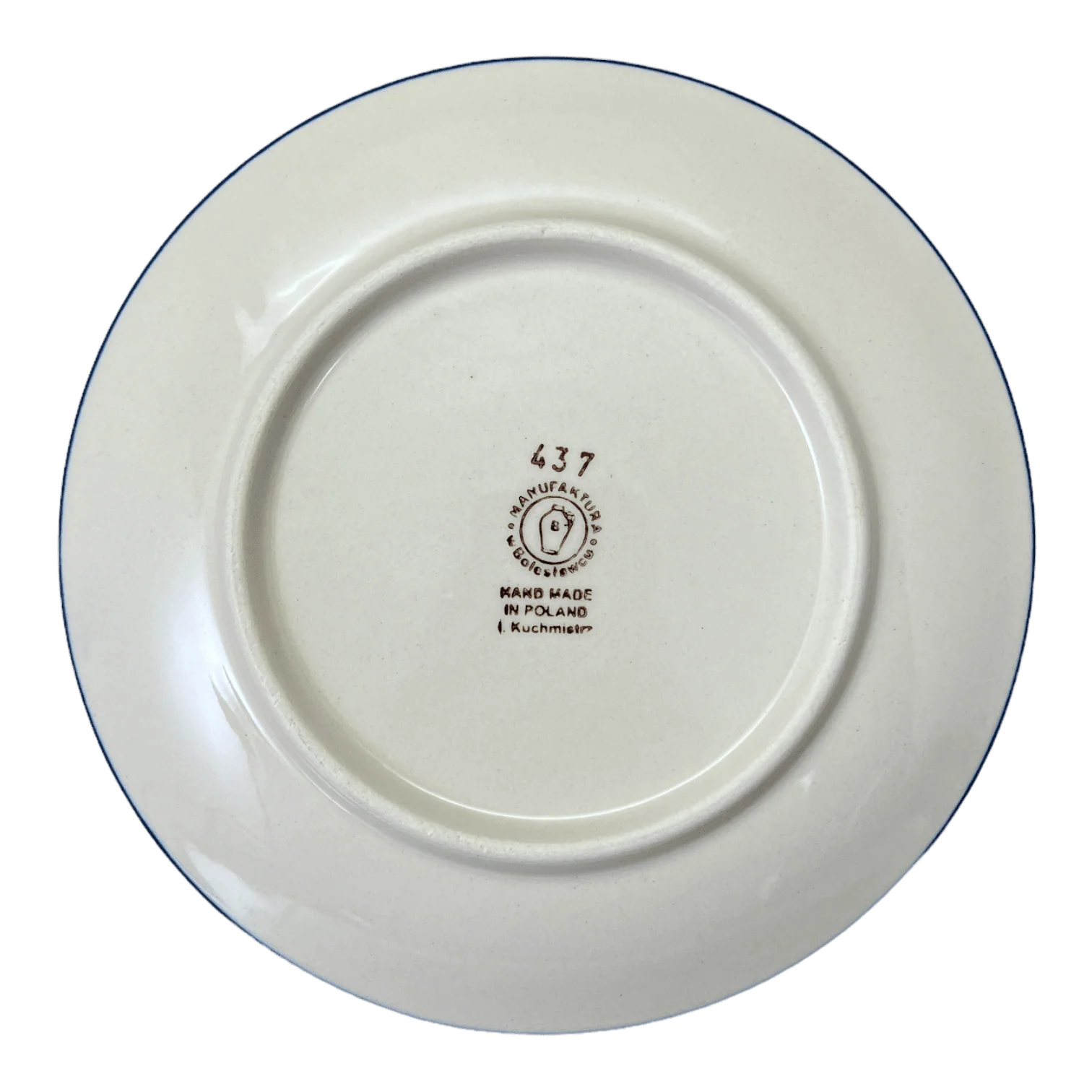 Plate, Round, Dessert, 7.25" in "Christmas Chapel" by Manufaktura | T131T-CHDK - Image 4