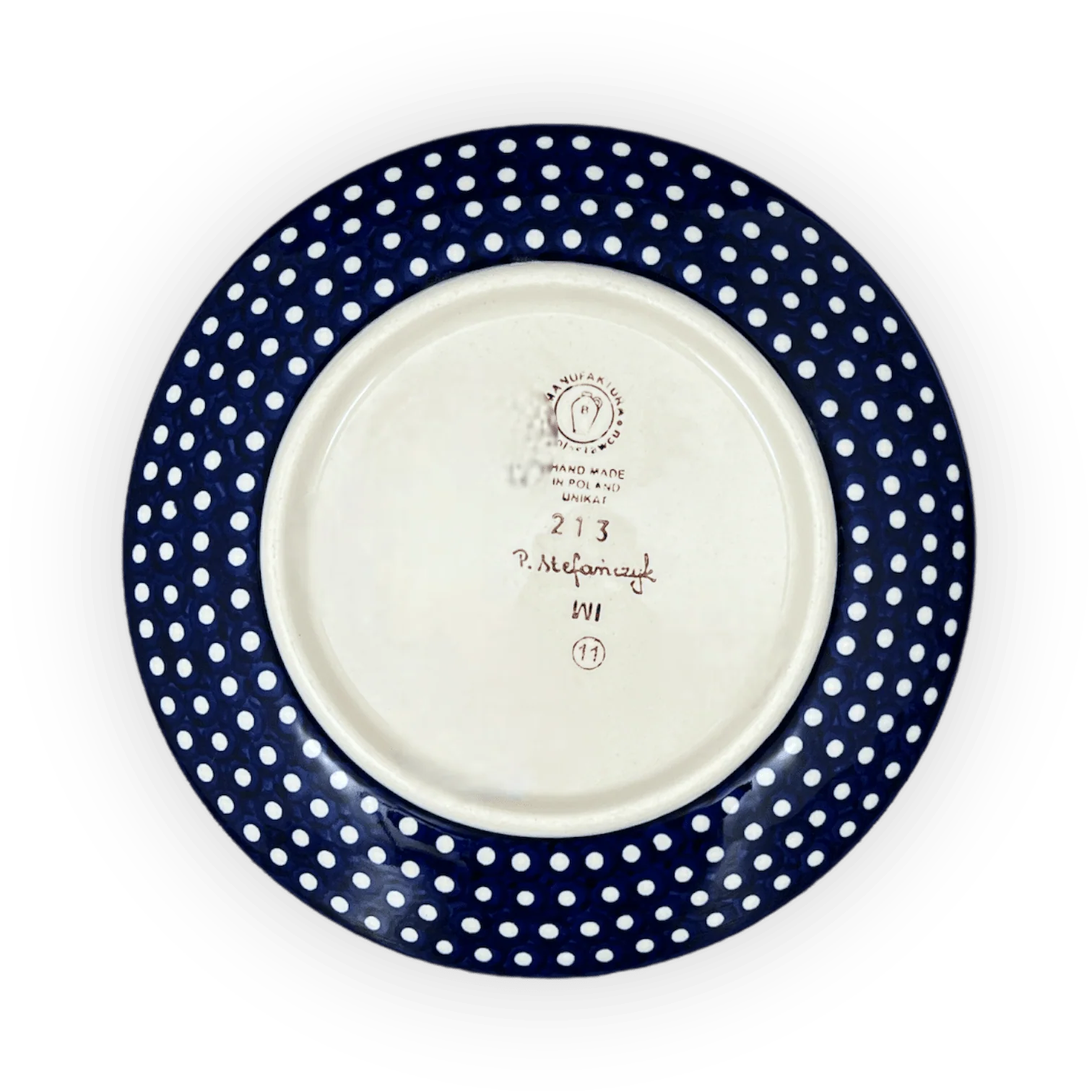 Plate, Round, Dessert, 7.25" in "Forget Me Not Bouquet" by Manufaktura | T131S-PS28 - Image 3