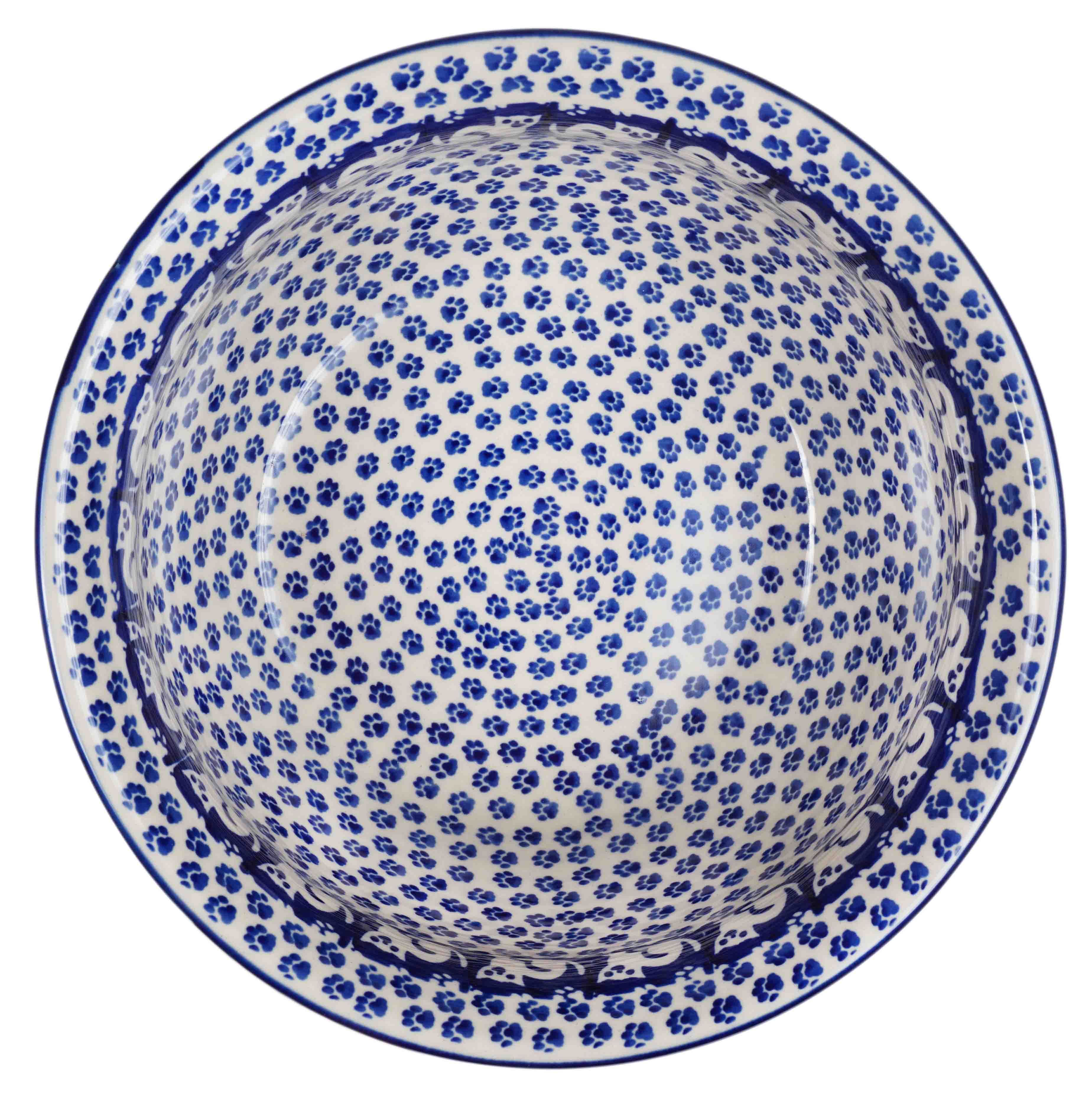 Bowl, Round, 7.75" in "Kitty Cat Path" by Manufaktura | M085T-KOT6 - Image 3