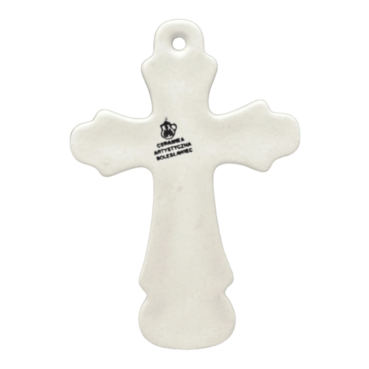 Cross, Large, 7.75" in "Strawberry Patch" by Ceramika Artystyczna | A533-721X - Image 3